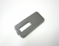 Square Plug - Stopfen Rechts (64x28) Chrom [Whirlpool Indesit]